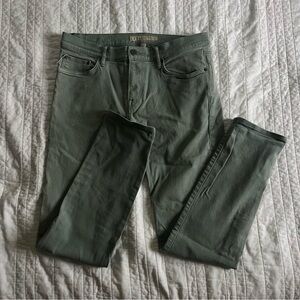BURBERRY BRIT Green Jeans W34 L32 Slim